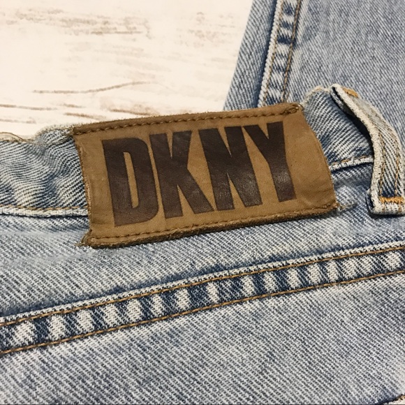 DKNY Vintage Light Wash Jeans - Picture 4 of 5